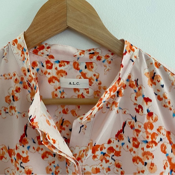 ALC Floral Top NWOT Size 2 (see measurements) - Picture 3 of 7